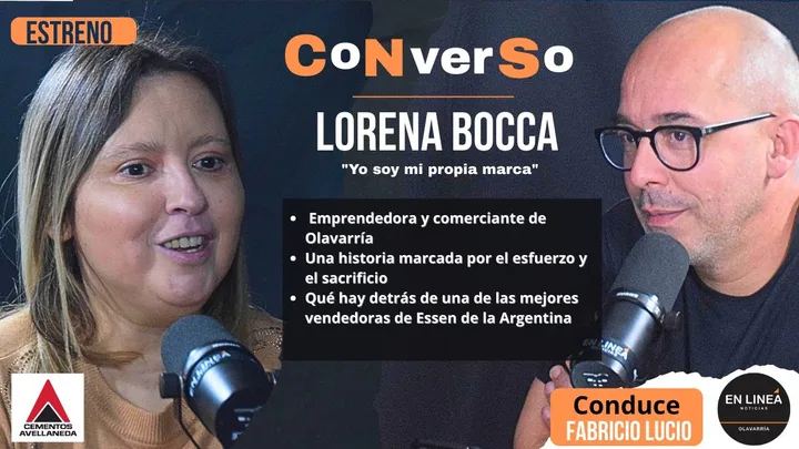 Lorena Bocca en la entrevista de CoNverSo